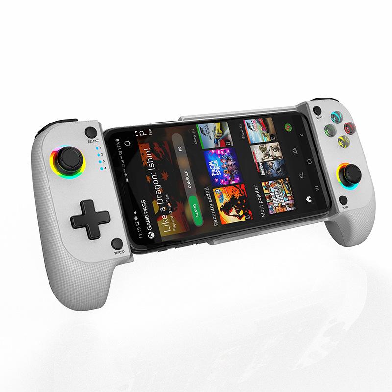 Совместимый беспроводной геймпад с Bluetooth для iOS, Nintendo Switch, ПК и телефонов Android - Расширяемый дизайн.
