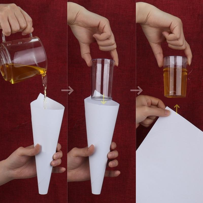 Комедийный стакан в бумажном конусе Магические трюки Магический сценический реквизит Классический магический реквизит Детский фестиваль Гала-концерт Талант-шоу Игрушки