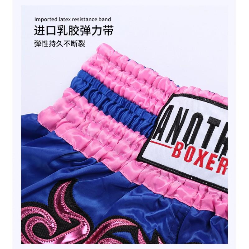 Muay Thai Shorts Men Women Training Fight Gear MMA Boxing Gym Workout Sport