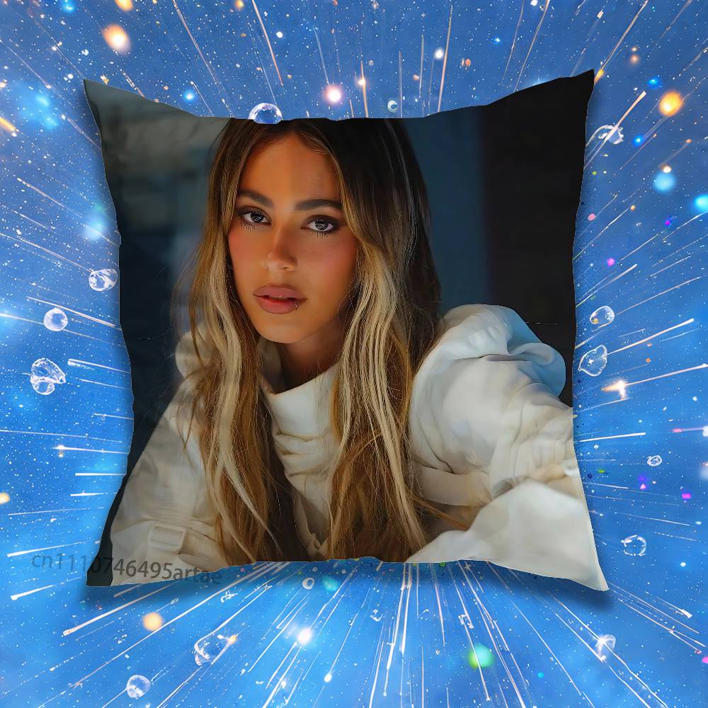 TTini SStoessel Singer Pillow Case For Home Bedroom Car Office Decoration Living Room Sofa Cushion Cover Suitable