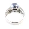 Silver Ring 'Sissi' Silver Gray (rhodium) - 10 Mm