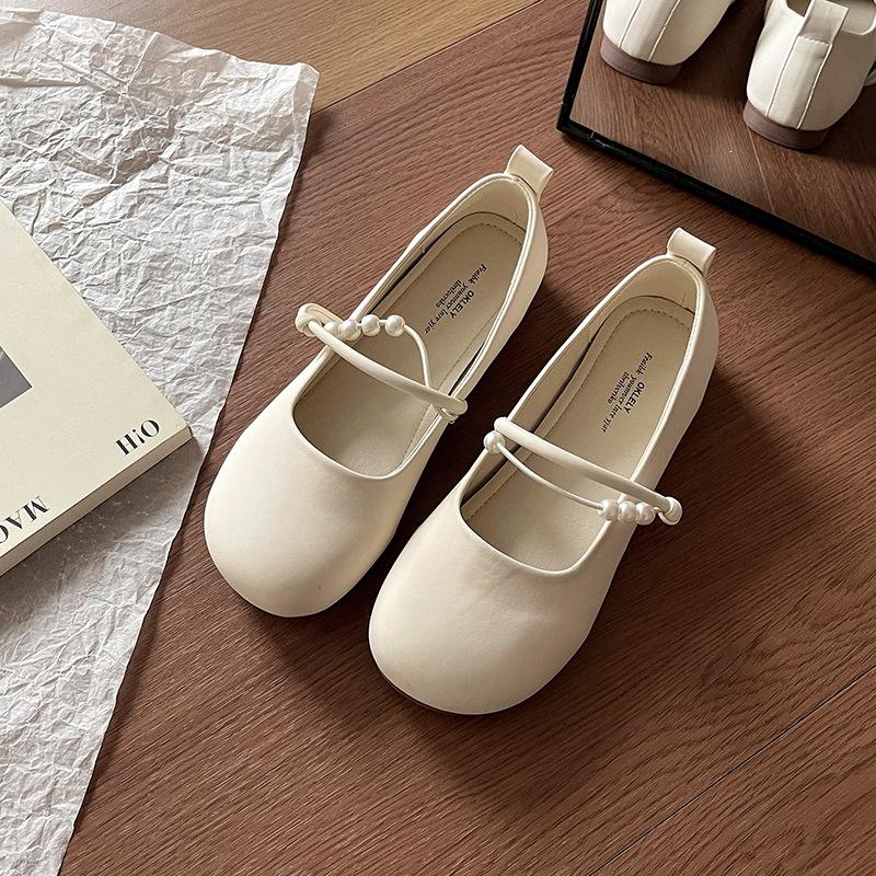 Модный сказочный стиль, нежный с юбкой, темпераментные туфли-лодочки, женские, лето 2025, новые модели, не утомляют ноги, вечерний ветер, маленькие кожаные туфли