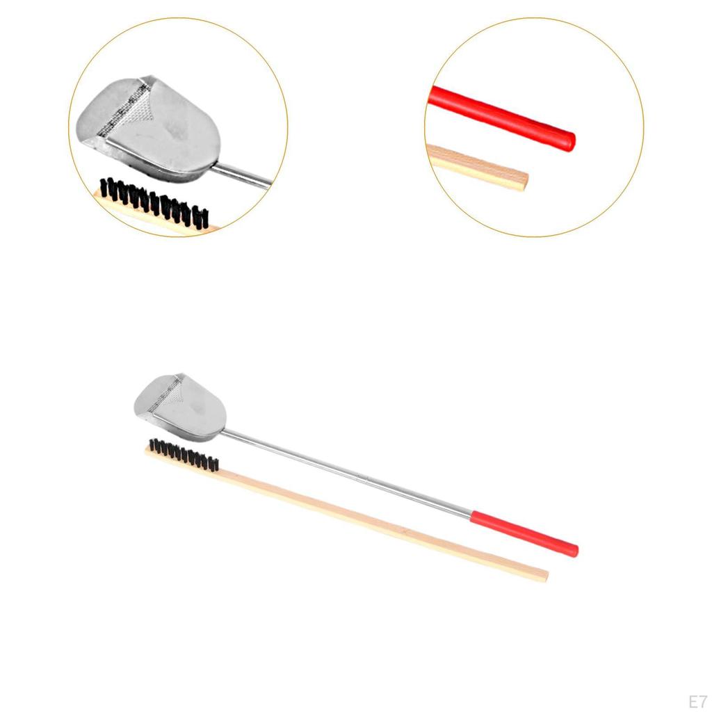 Набор совков для удаления птиц и щетка для чистки для ара