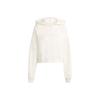 Originals Washed FW25 Cropped Hooded Letter Long Sleeve Sweatshirt Women Tops JX7640