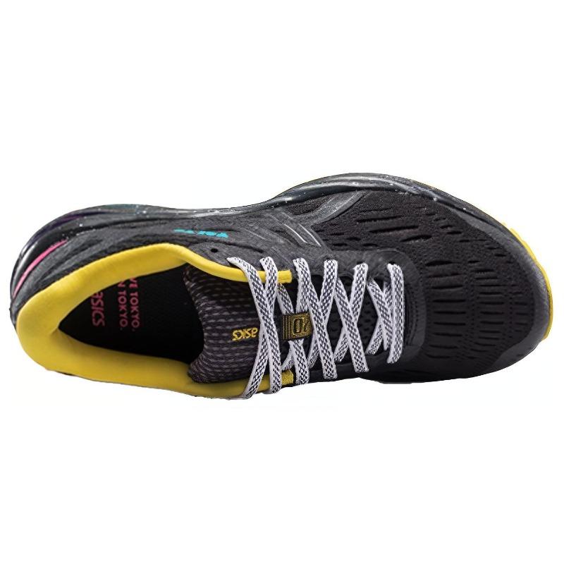 Asics Женские низкие беговые кроссовки Gel-Cumulus 20 Черно-серые 1012A213-001