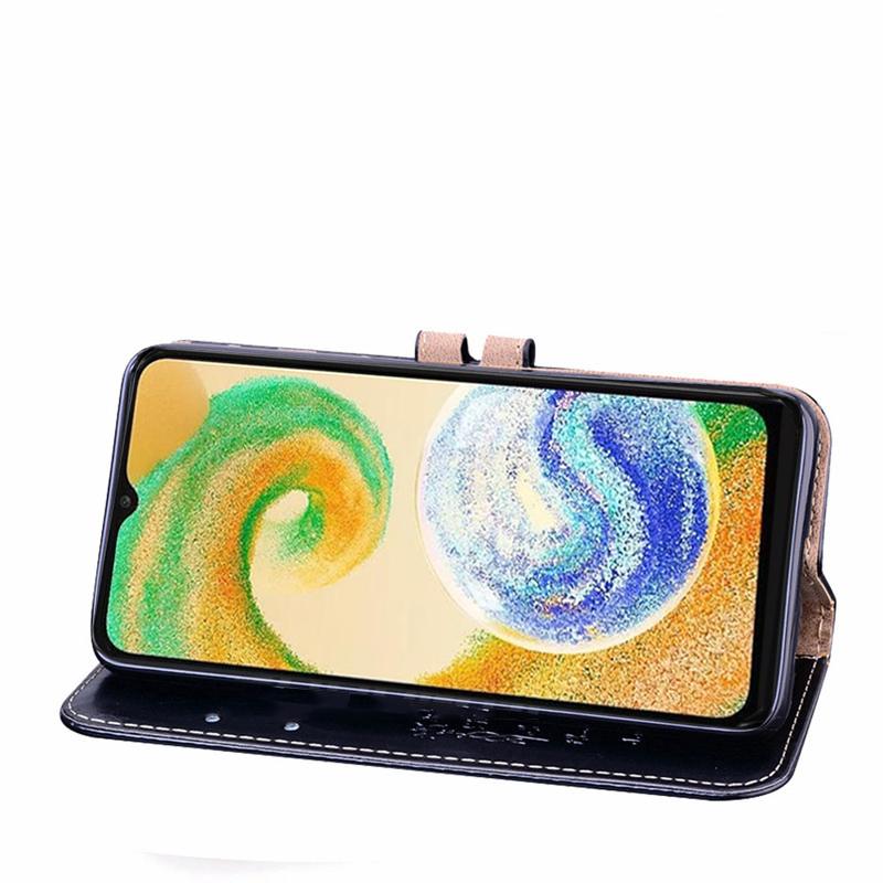 Чехол-книжка A04s, кожаный флип-кошелек для Samsung Galaxy A04s A04 S, мягкие силиконовые чехлы для телефонов, 6,5 дюйма
