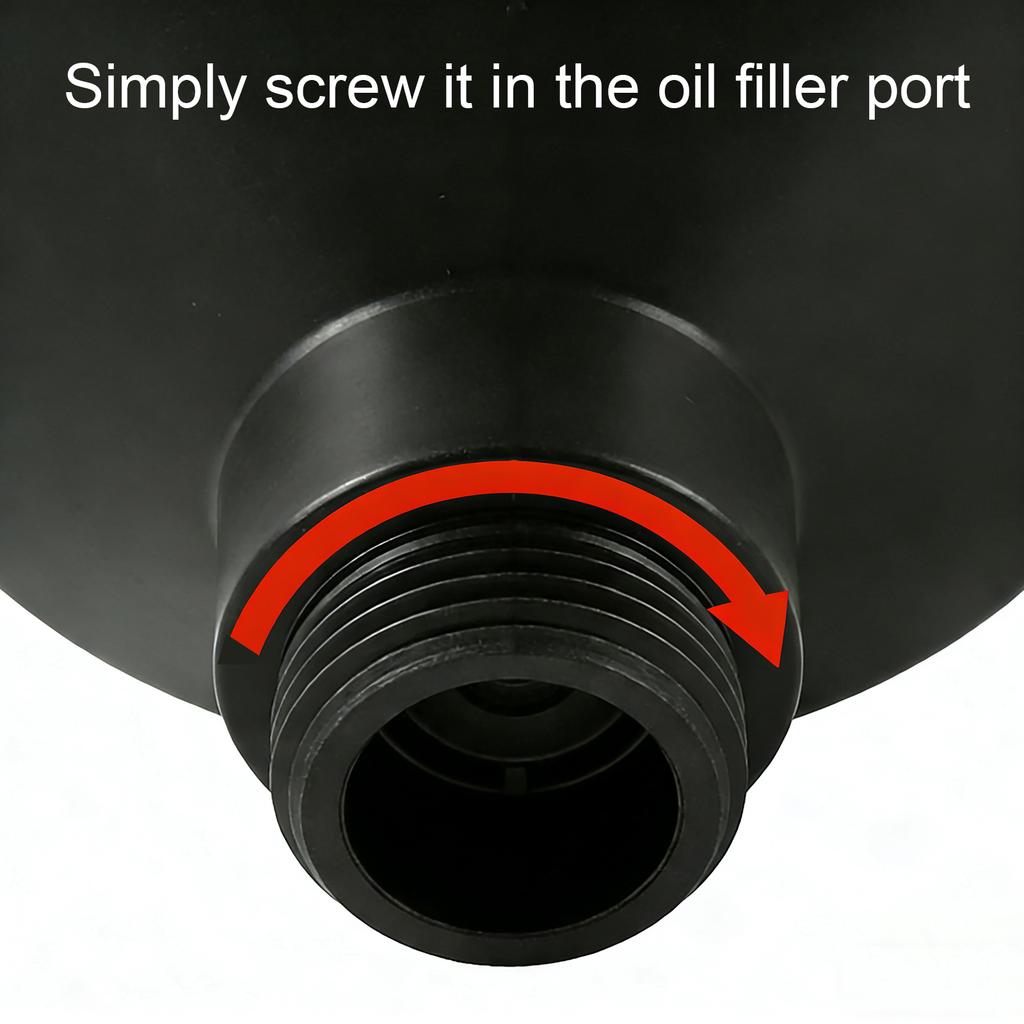 Резьбовая воронка для заливки моторного масла, не проливающаяся, для Toyota Corolla Camry Highlander Land Cruiser RAV4, инструмент для замены масла, защищенный от пролива