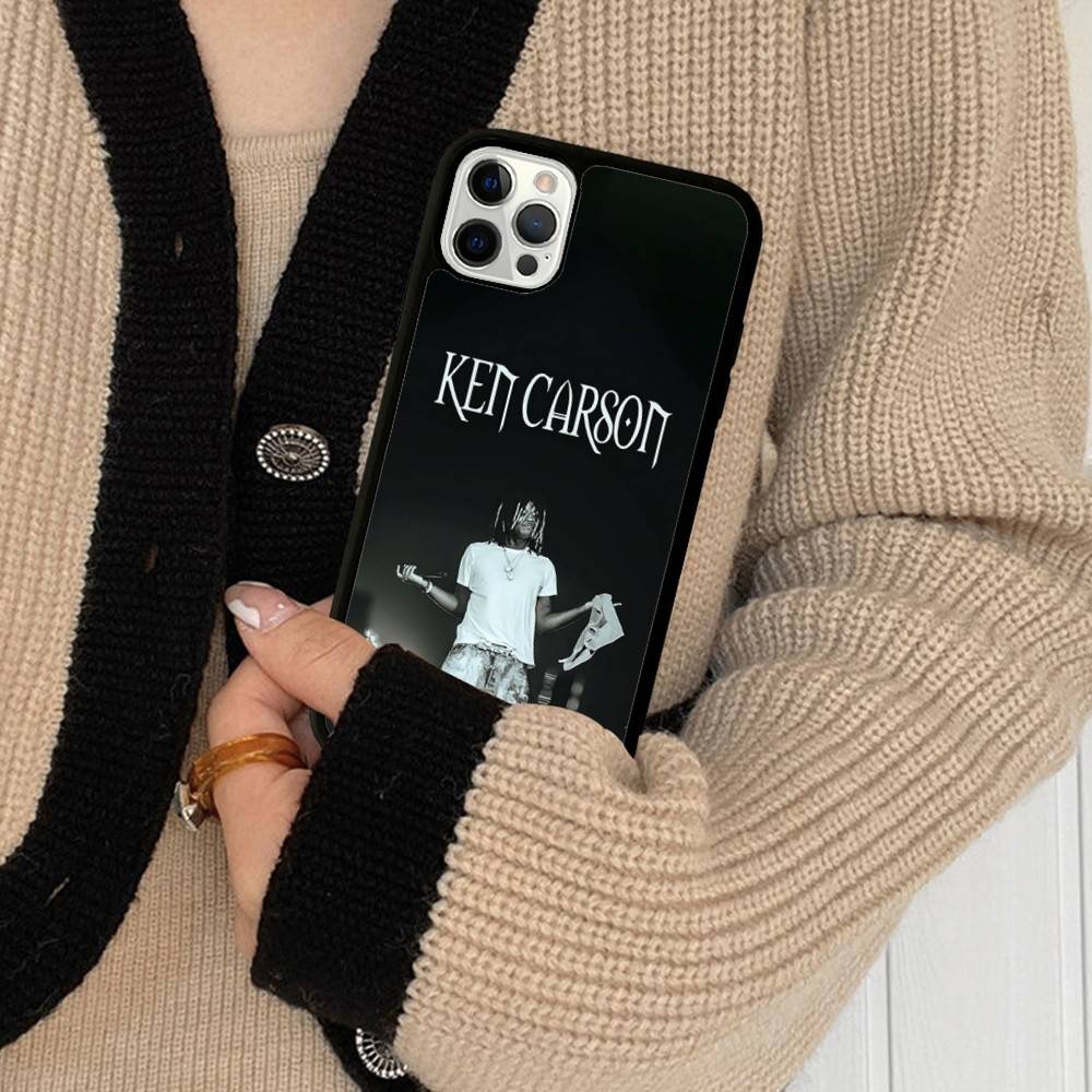 Pop Singer K-Ken Carson PC+TPU Phone Case For IPhone 17 16 15 14 PRO MAX 11 12 13 PLUS MINI Cover