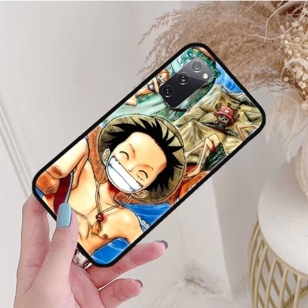 Black Case for OPPO Reno 8 6 5 4 Pro Plus Find X3 A17 A3 A31 A38 A40 A53 A54 A55 A74 A76 A78 A77 A80 A94 A95 A96 Lite W-81 One Piece