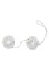 Two Metallized Geisha Silver Balls