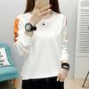 New Spring and Autumn Fashion Trend Korean Version Loose and Versatile Color Matching Foreigner Thin Women's Long Sleeve Sweater