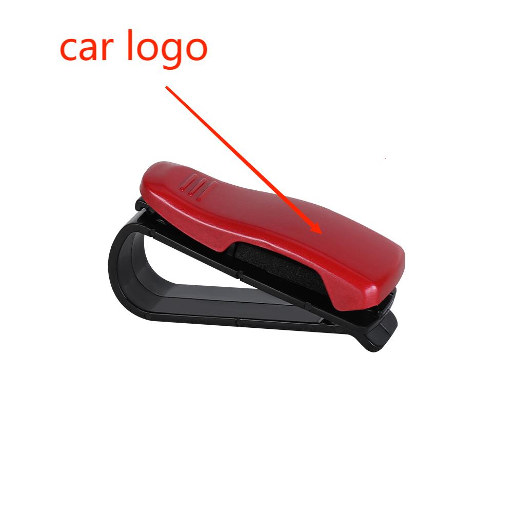 Universal ABS Car Visor glasses Clip Sunglasses Clip Card Ticket Clip Fastening Clip For Citroen C4L VTS C-ELYSEE C3-XR C5 DS C2 ajn256