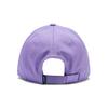 Lacoste Pattern Design Cotton Cap Unisex Couple Style Purple Curved Brim Dome Graphic Casual Duckbill RK0491