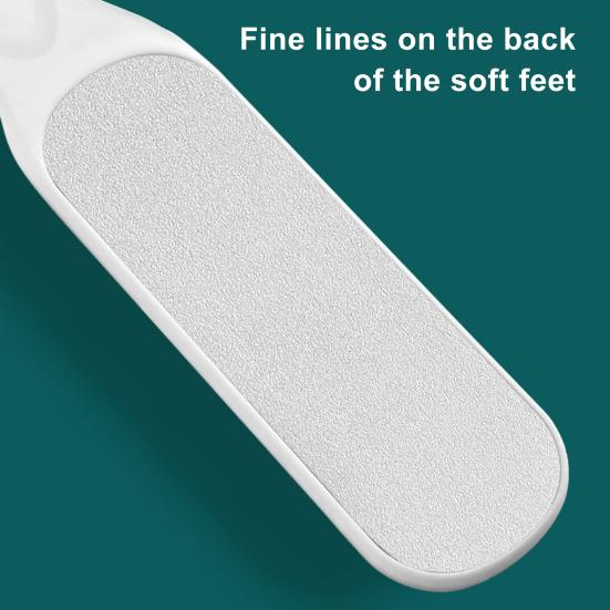 Мозоли Пятки Шлифовальная машина для ног Двойной эффект Нержавеющая сталь Дизайн Мозоли Бритва Тонкий каблук