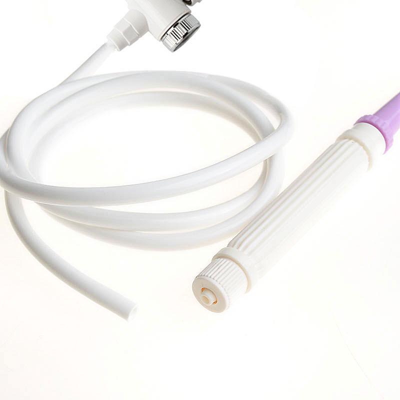 Кран-ирригатор Водяная нить Машина для чистки зубов Ирригатор полости рта Переключатель Водяная нить для зубов Струя воды 5 насадок Бытовая