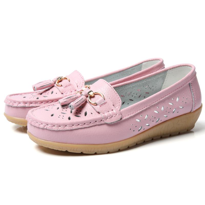 Весенне-летняя новая женская обувь Dong Dong на танкетке, обувь для мам на толстой подошве, повседневная обувь, обувь для медсестер, женская обувь на ножках