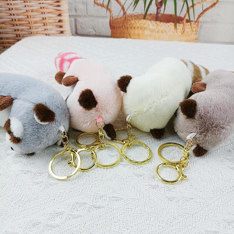 Милый енот плюшевая подвеска игрушка кукла брелок рюкзак брелки аксессуары подарок