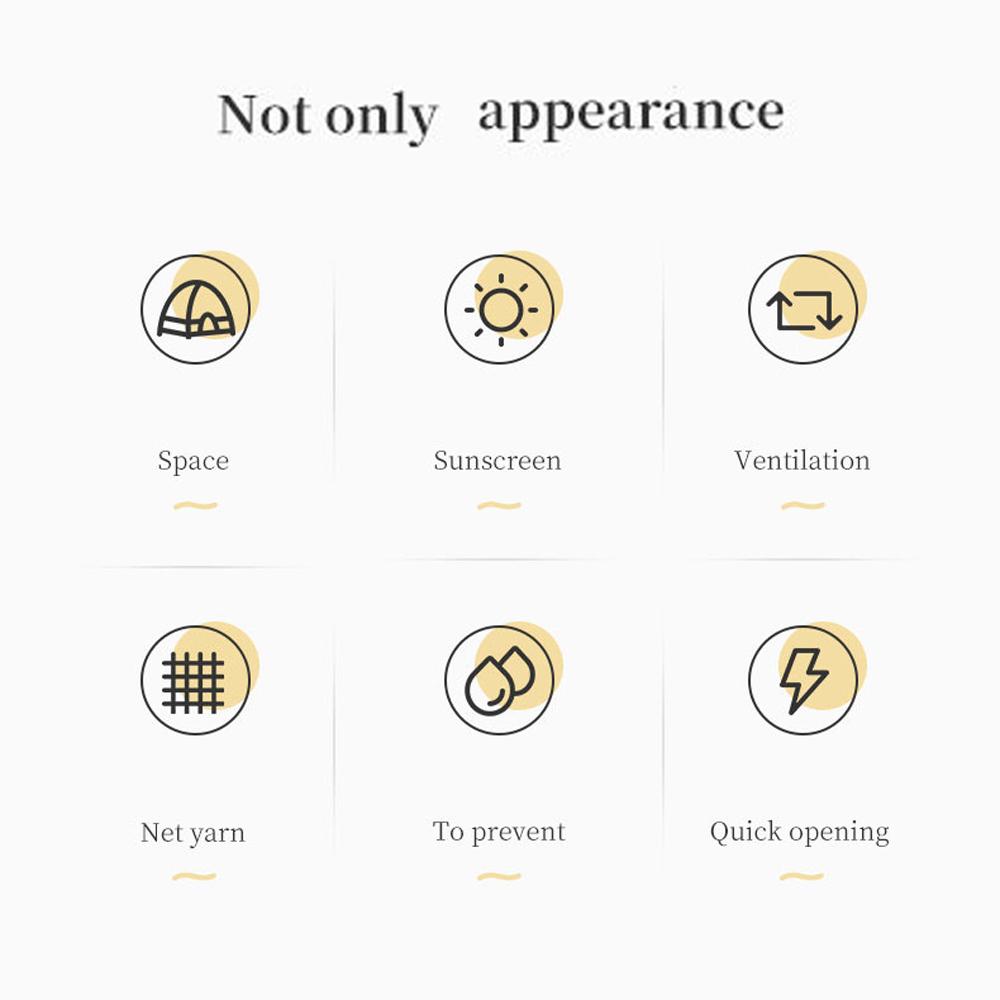 Наружная солнцезащитная ветрозащитная быстрооткрывающаяся палатка Легкая водонепроницаемая складная палатка Полностью автоматическая