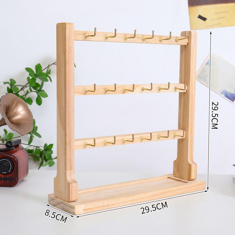 Подставка для ювелирных изделий: Хранение ожерелий, браслетов, брелоков с крючками и стойка для серег-гвоздиков