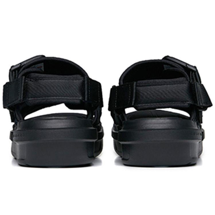 Anta Dominator Breathable Beach Sandals Women Sandals Black 122238501-1