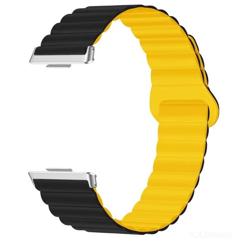 Силиконовый спортивный ремешок для Huawei Watch Fit 4 Fit 4Pro Fit 3 Магнитный браслет-петля для Huawei Watch Fit3 Умные часы Браслет на запястье
