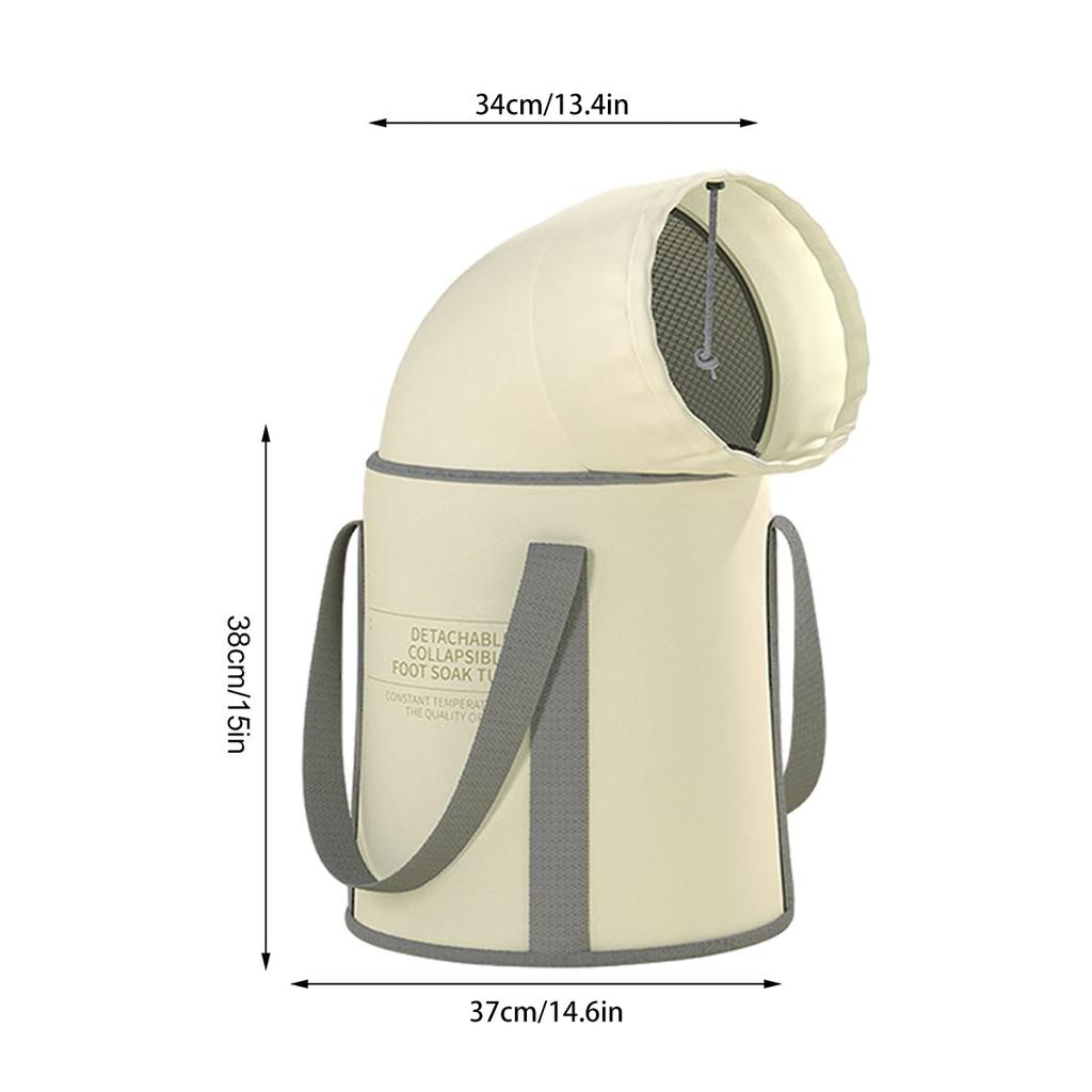 Ведро для замачивания ног, складная ванночка для ног, ванна для педикюра, сумка с ручкой, домашнее ведро для замачивания ног для взрослых