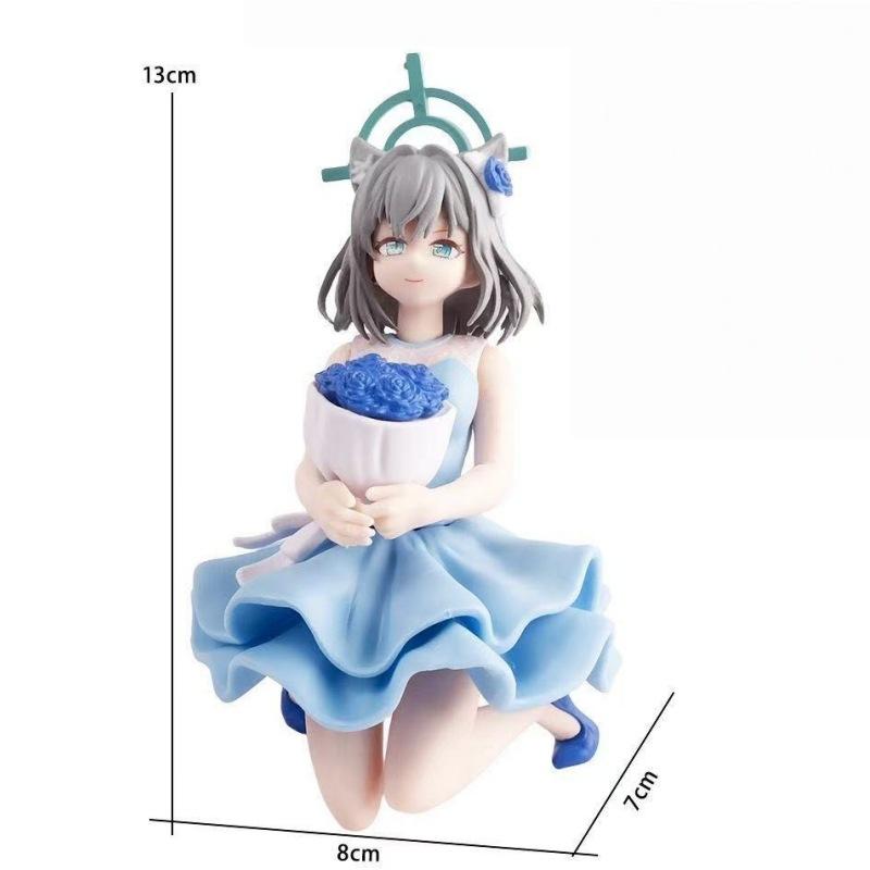 13 см, фигурка Таканаши Хосино Сунаоками Широко из серии Blue Archive, подарок.