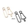DIY Washroom Sign Plate Set Black Gold Toilet Sign Plate Wc Holder Signage Board  Home Decor