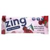 Zing Bars, Vegan Bars, Dark Chocolate Cherry Almond, with Almond Butter, 12 Bars, 1.76 oz (50 g) Each