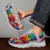 YRZL Mens Sports Shoes Casual Athletic Sneakers Lightweight Running Training Shoes Breathable Comfortable Non Slip Walking Shoes