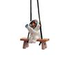 Car Swing Astronaut Hanging Decoration Resin Craft Auto Rearview Mirror Cartoon Spaceman Pendant Ornament Interior Accessories