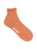 Beams Plus Cotton Linen Short Pile Size 38430014479 Men's Socks, Orange,