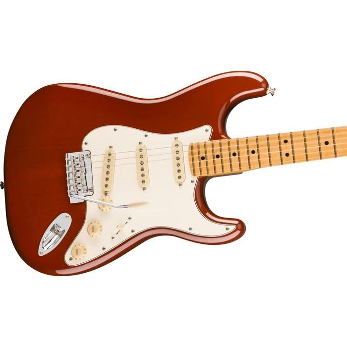 Fender Player II Stratocaster®, Кленовый гриф, Transparent Mocha Burst с мягким чехлом