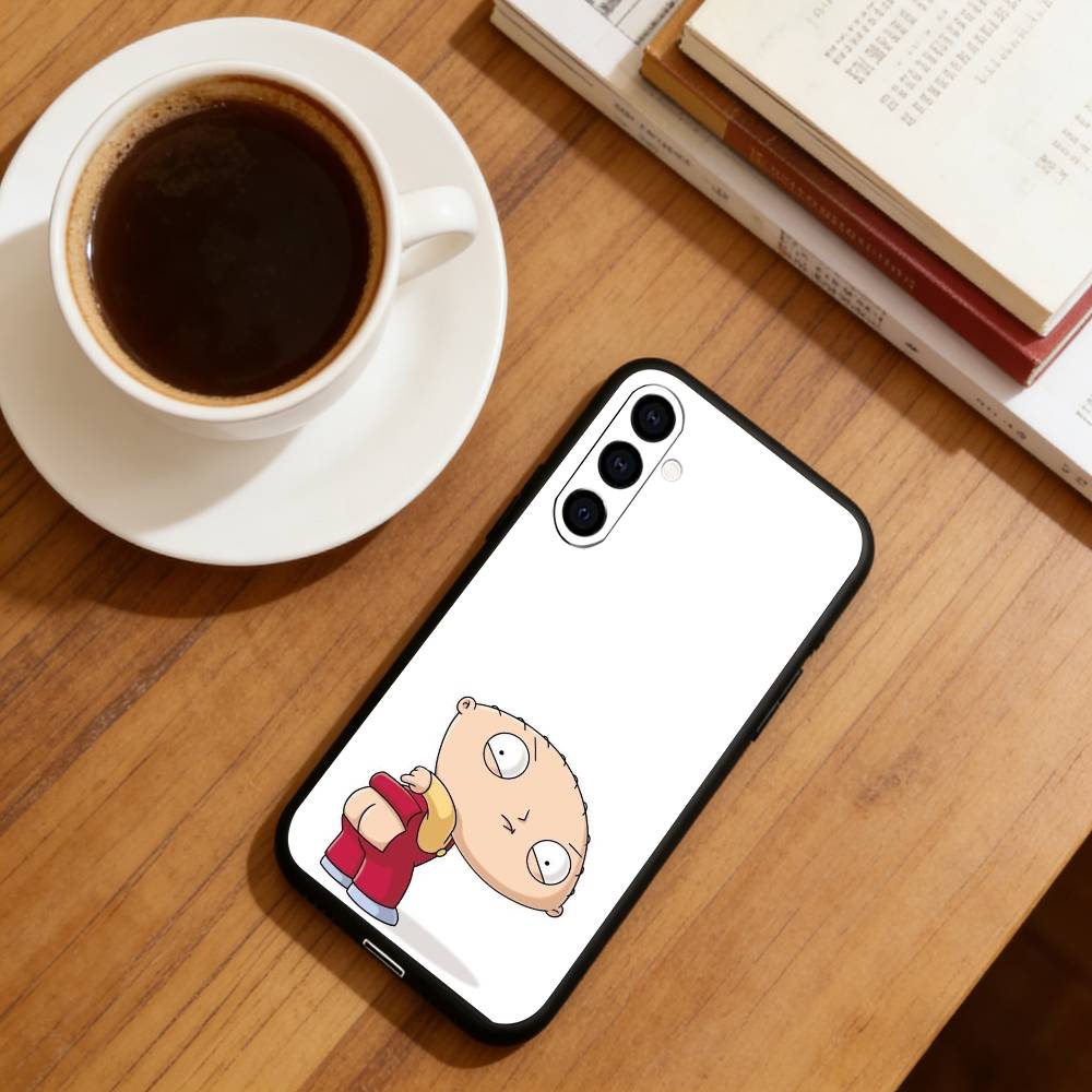 Adorable D-dumping Phone Case Black Silicone Soft For Samsung Galaxy A73,A72,A71,A70,A53,A52,A51