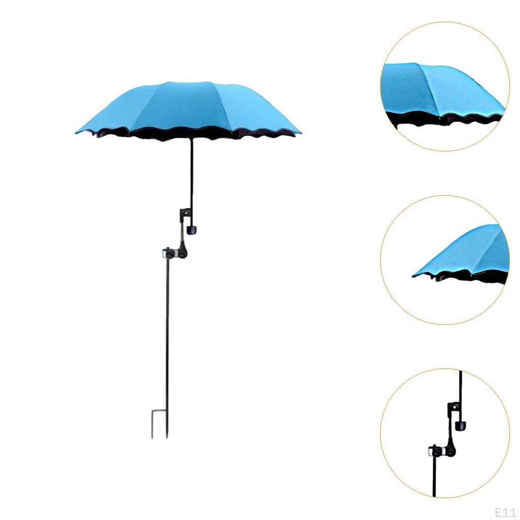 Adjustable Plant Shade Umbrella for Beach Chair And Garden Beds