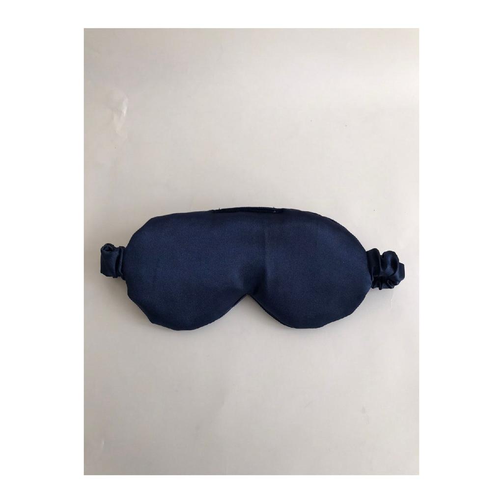 Атласные черные очки для сна/повязка на глазу