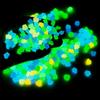 300Pcs Garden Decor Luminous Stones Glow In Dark Decorative Pebbles