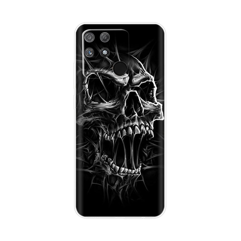 For Realme Narzo 50A Case Narzo50A 50i Cover Clear Silicone Soft TPU Phone Cases For OPPO Realme Narzo 50A Prime RMX3516 Bumper