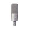 Condenser Microphone 1 Inch Large Diameter Dual Diaphragm DC Bias Unidirectional 80Hz Low Cut Filter Switch 10dB Pad Switch Dedicated Shock Mount