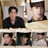 Kpop Горячий Певец Ли Чжун Ён Наволочка Модная Квадратная Наволочка Спальня Диван Комната Ins Декор Отдых