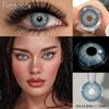 FUNSACHY New Colored Contact Lenses for Eyes 1Pair Brown Natural Eye Lenses Cosmetic Beauty Pupils Yearly Y2K Blue Eye Contacts