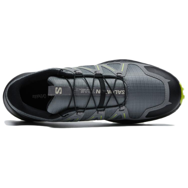 SALOMON Speedcross Peak Ткань Удобные Прочные Дышащие Низкие Открытые Функциональные Кроссовки Мужская Обувь Серый 476026