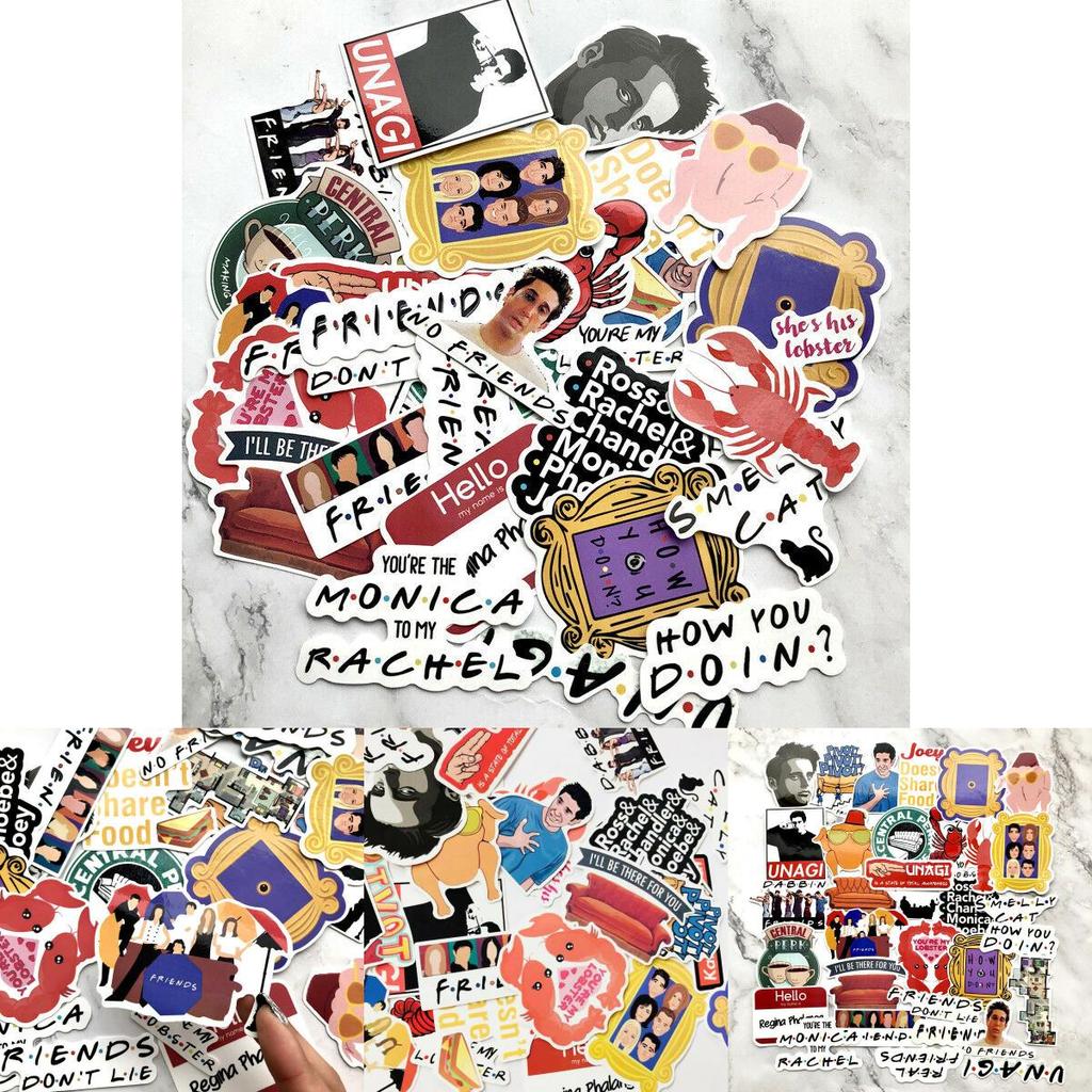 Яркие Водонепроницаемые Наклейки Наклейки Набор для Скрапбукинга и Ноутбуков