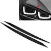 For VW Golf 7 VII GTI GTD R MK7 2013-2017 Headlights Eyebrow Eyelids Stickers Trim Cover Accessories Body Kit