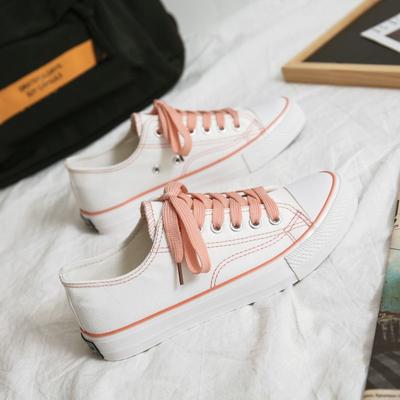 Мода 2025 Новые парусиновые туфли для женщин Летние дышащие низкие белые туфли Универсальная плоская подошва Легкие удобные повседневные туфли