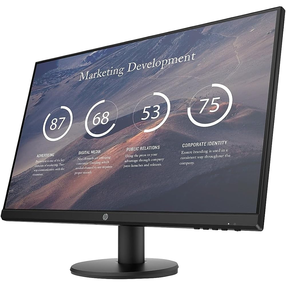HP P27v G4 FHD Monitor c.