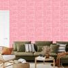 Polynesian Geometric Coral Pattern Wallpaper 50x1000