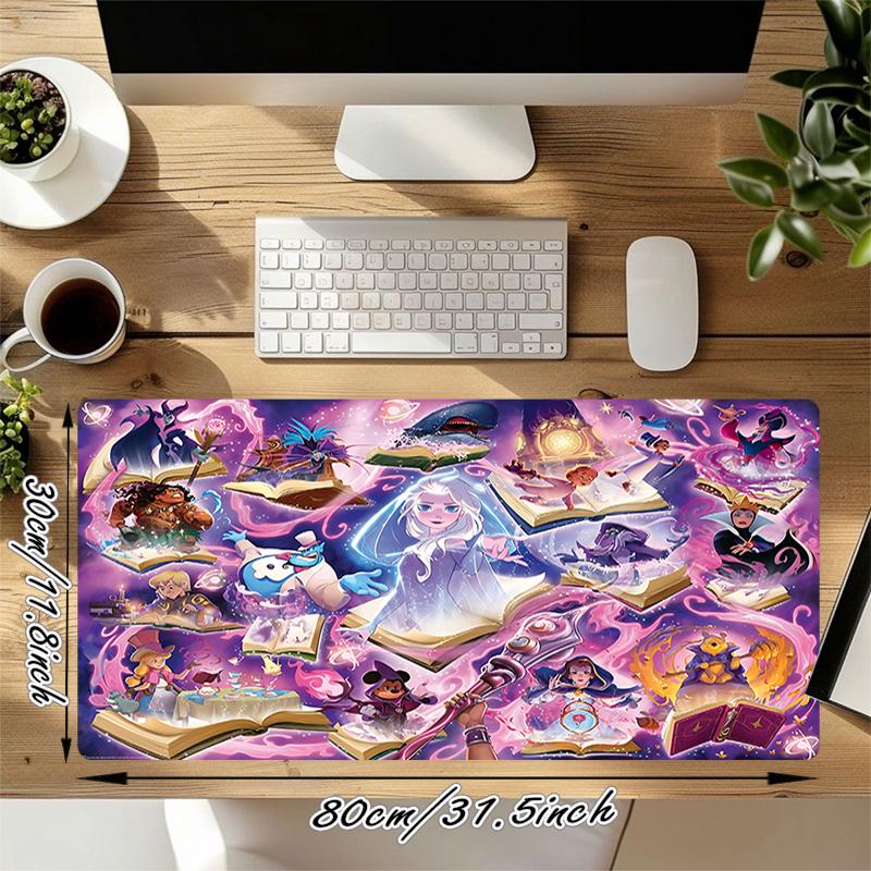 1Pc Magical Fantasy World Gaming Mouse Pad Keyboard Desk Mat Non-slip Rubber Lock Edge Waterproof Computer Mousepad for Office Home Decor Y14