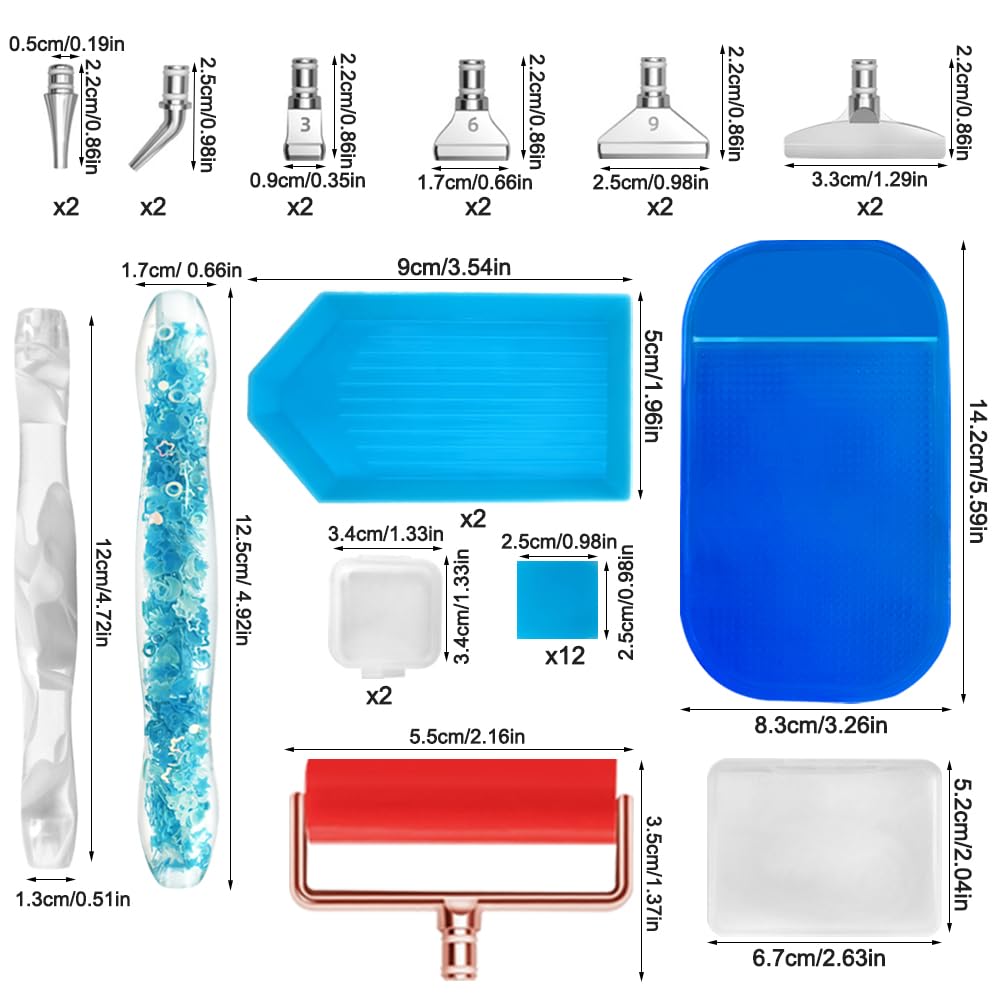 Ручка для алмазной мозаики SENHAI Ручка для алмазной мозаики Ручка для алмазной мозаики из нержавеющей стали Персонализированные 5D аксессуары для алмазной мозаики для набора для рукоделия, инструменты,
