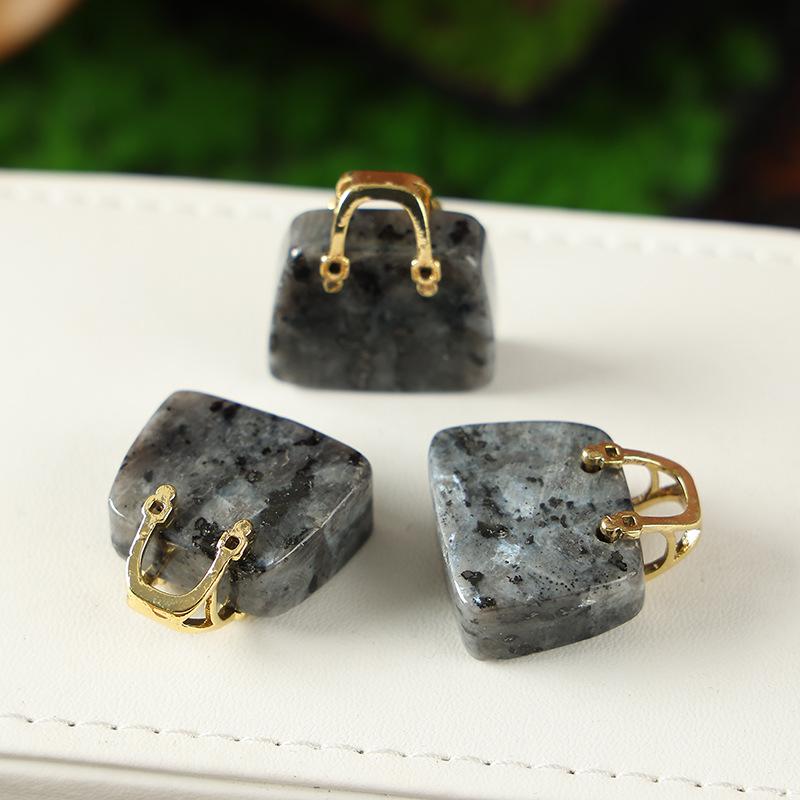 Аметист и Розовый Кварц Кристальная Подвеска Украшение для Сумки